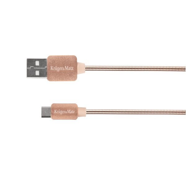 usb ja micro usb kaapeli 1 m kruger&matz hinta ja tiedot | Puhelinkaapelit | hobbyhall.fi