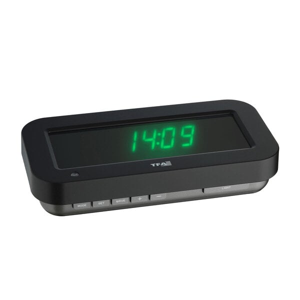 Digitaalinen radio-ohjattu kello 3D-efektillä HOLOCLOCK TFA 60.5009.04