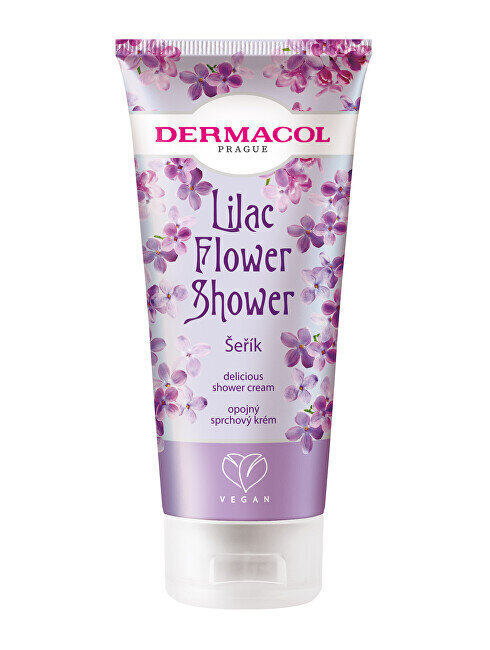 Dermacol Lilac Flower Shower suihkuvoide 200 ml hinta ja tiedot | Suihkusaippuat ja suihkugeelit | hobbyhall.fi