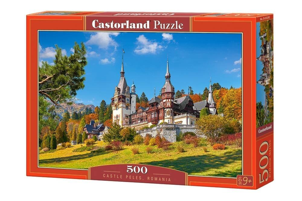 Castorland linna Peles, Romania, 500 kpl hinta ja tiedot | Palapelit | hobbyhall.fi