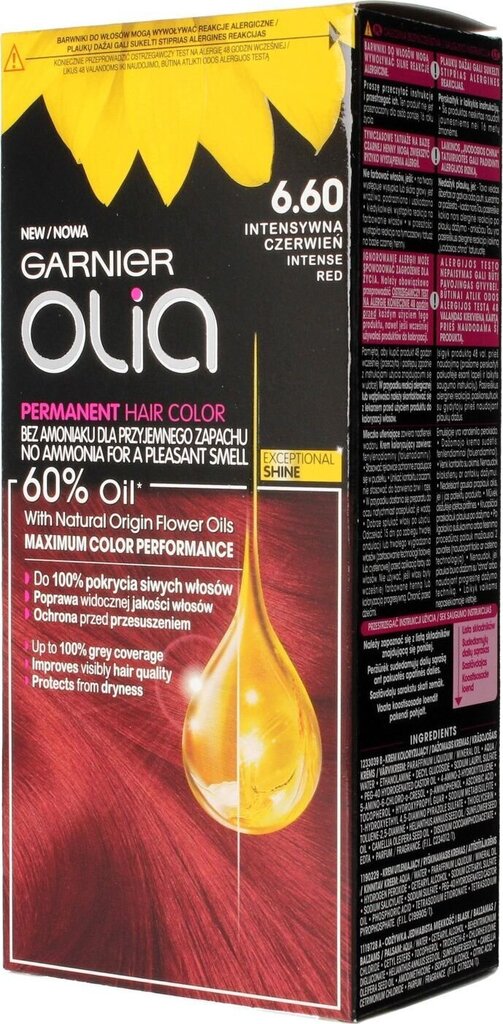 Garnier Olia-hiusväri, 6.60 hinta ja tiedot | Hiusvärit | hobbyhall.fi