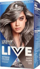 Hiusväri Schwarzkopf Live Urban Metallics, U72 Dusty Silver hinta ja tiedot | Hiusvärit | hobbyhall.fi