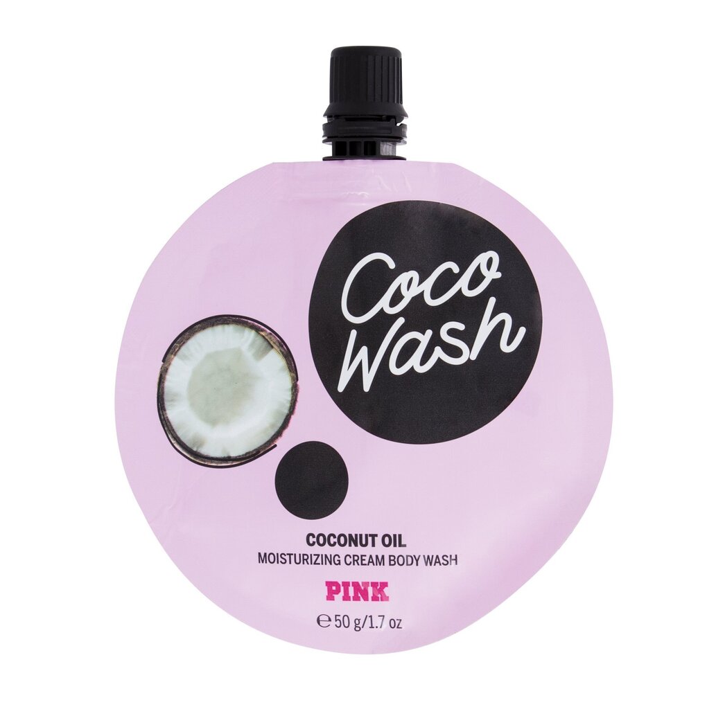 Pink Coco Wash Coconut Oil Cream Body Wash suihkuvoide 50 ml hinta ja tiedot | Suihkusaippuat ja suihkugeelit | hobbyhall.fi