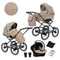 Lastenvaunut Romantic Kunert 3in1 BEIGE ECO hinta ja tiedot | Vaunut ja rattaat | hobbyhall.fi