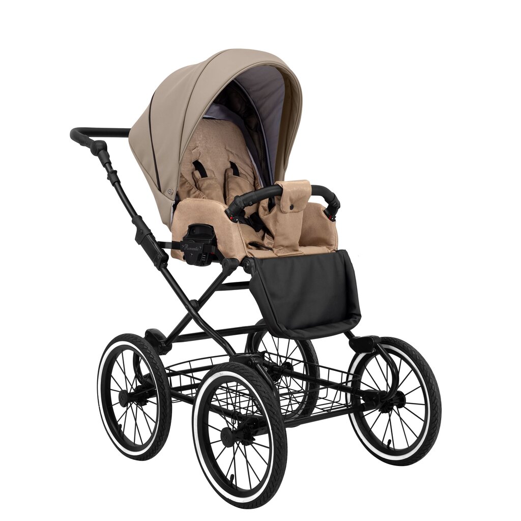 Lastenvaunut Romantic Kunert 3in1 BEIGE ECO hinta ja tiedot | Vaunut ja rattaat | hobbyhall.fi