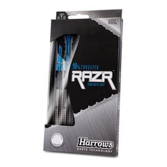 Darts Harrows Razr 90% Softip, 3 kpl, musta, sininen hinta ja tiedot | Darts | hobbyhall.fi