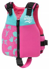 Lasten uimaliivi Aqua Speed ​​​​Safe Splash, pinkki hinta ja tiedot | Uimaliivit ja kellukkeet | hobbyhall.fi