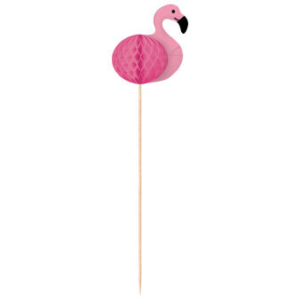 Flamingo puiset cocktailaluset 10 kpl/19 cm hinta ja tiedot | Ruokailuvälineet | hobbyhall.fi