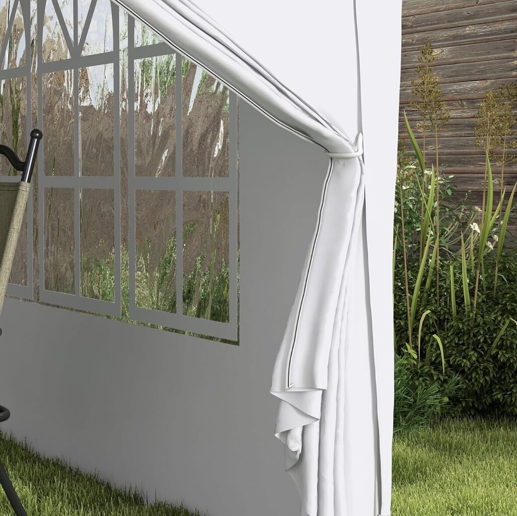 Gazebo -teltta kantolaukulla (valkoinen) hinta ja tiedot | Puutarhapaviljongit | hobbyhall.fi