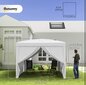 Gazebo -teltta kantolaukulla (valkoinen) hinta ja tiedot | Puutarhapaviljongit | hobbyhall.fi