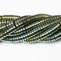 Helmet Hematiitti 6x2mm (1006014) hinta ja tiedot | Korujen valmistus ja helmikoristeet | hobbyhall.fi