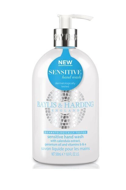 Baylis&Harding Sensitive Kehäkukka -nestesaippua, 500 ml hinta ja tiedot | Saippuat | hobbyhall.fi