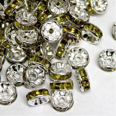 Erotin 8mm 10kpl (F13A2030) hinta ja tiedot | Korujen valmistus ja helmikoristeet | hobbyhall.fi