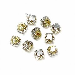 Ompelukiteet 3x3mm 10kpl (003111PK) hinta ja tiedot | Korujen valmistus ja helmikoristeet | hobbyhall.fi