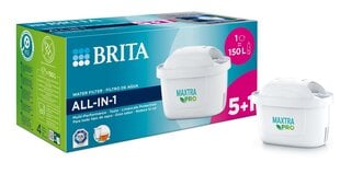 Brita MXpro All-In-1, 5+1 hinta ja tiedot | Veden suodatinkannut ja suodattimet | hobbyhall.fi