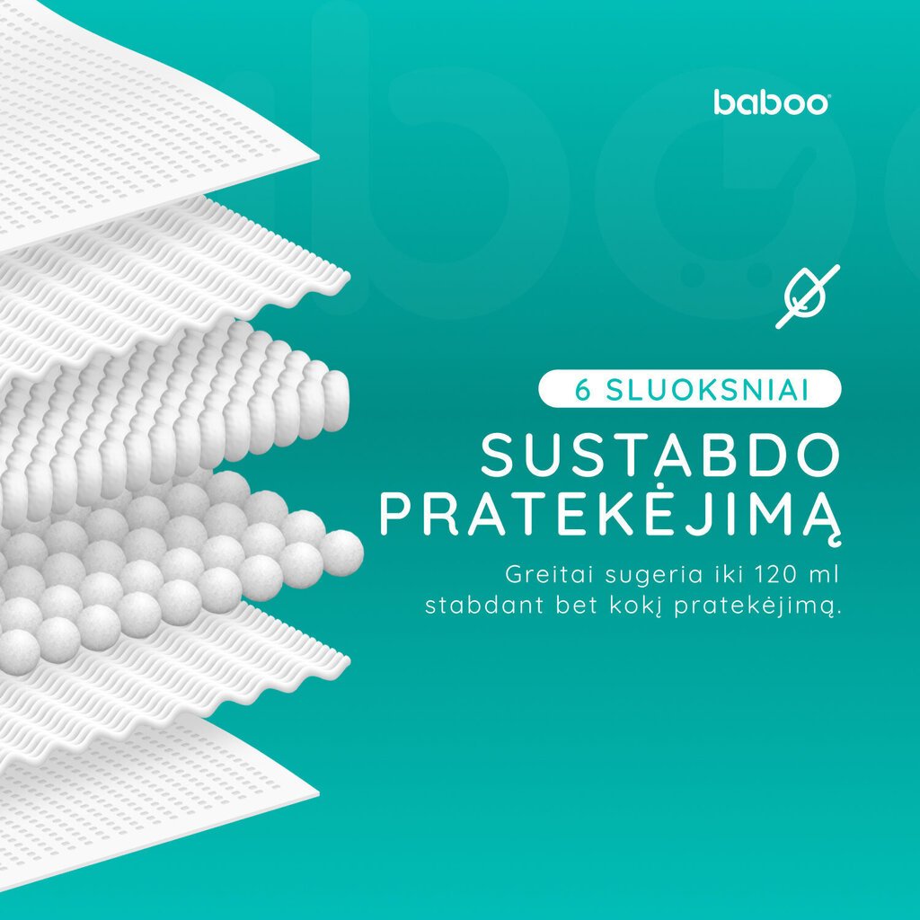 Baboo Premium liivinsuojat, 120 kpl hinta ja tiedot | Imetystuotteet | hobbyhall.fi