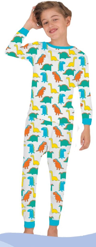 Pyjama lapsille, Dino hinta ja tiedot | Poikien kylpytakit ja pyjamat | hobbyhall.fi