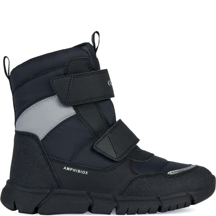 Geox Boots pojille Flexyper abx, musta hinta ja tiedot | Lasten saappaat | hobbyhall.fi