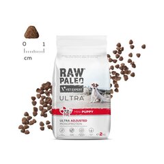 Raw Paleo Ultra nuorille pienikokoisille pennuille naudanlihaa, 8 kg hinta ja tiedot | Koiran kuivaruoka | hobbyhall.fi