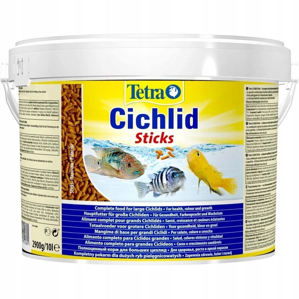 Kalanruoka Tetra Cichlid Sticks, 10 L hinta ja tiedot | Kalanruoka | hobbyhall.fi