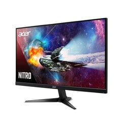 LCD-näyttö nitro qg271ebii (27", peli, paneeli ips, 1920x1080, 16:9, 100hz, 1 ms, kaiuttimet, kallistus, väri musta), Acer hinta ja tiedot | Näytöt | hobbyhall.fi