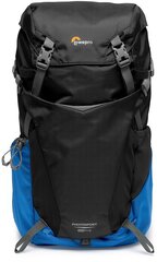 Lowepro reppu PhotoSport BP 24L AW III, musta/sininen hinta ja tiedot | Kameralaukut | hobbyhall.fi