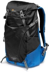 Lowepro reppu PhotoSport BP 24L AW III, musta/sininen hinta ja tiedot | Kameralaukut | hobbyhall.fi