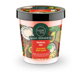 Organic Shop Body Dessert kiinteyttävä vartalokuorinta Tropical Mix 450 ml hinta ja tiedot | Vartalokuorinnat | hobbyhall.fi