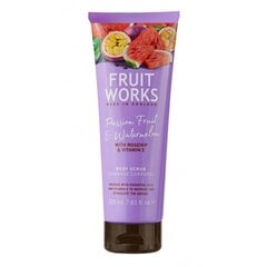 Vartalokuorinta Grace Cole Fruit Works Passionhedelmä ja vesimeloni 225 ml hinta ja tiedot | Vartalokuorinnat | hobbyhall.fi