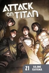 Attack On Titan 21 hinta ja tiedot | Fantasia- ja scifi-kirjallisuus | hobbyhall.fi