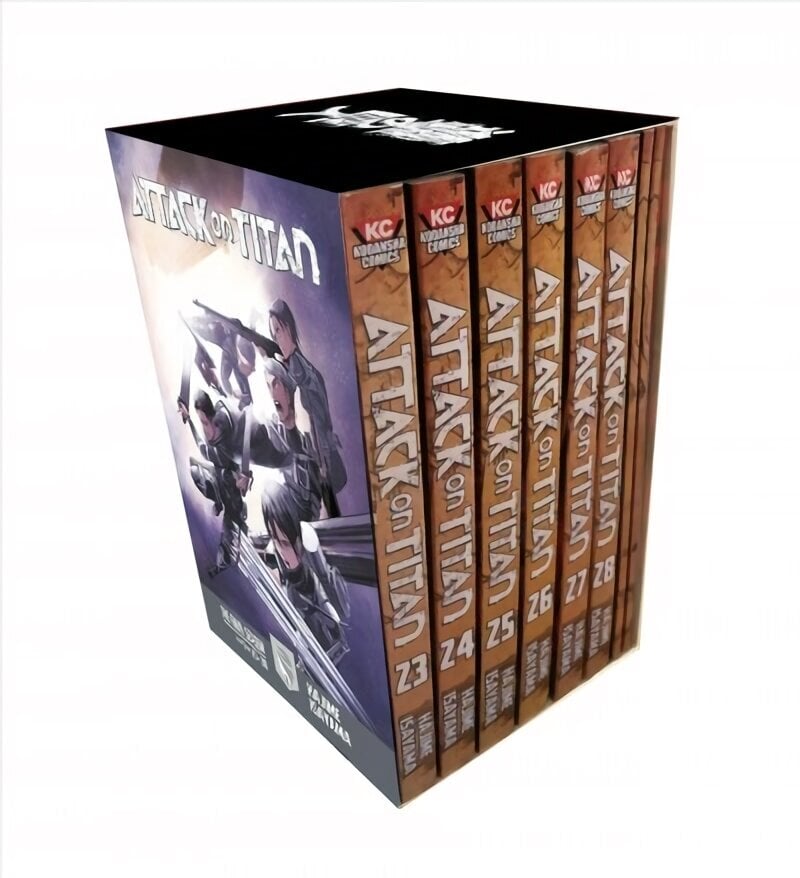 Attack on Titan The Final Season Part 1 Manga Box Set hinta ja tiedot | Fantasia- ja scifi-kirjallisuus | hobbyhall.fi