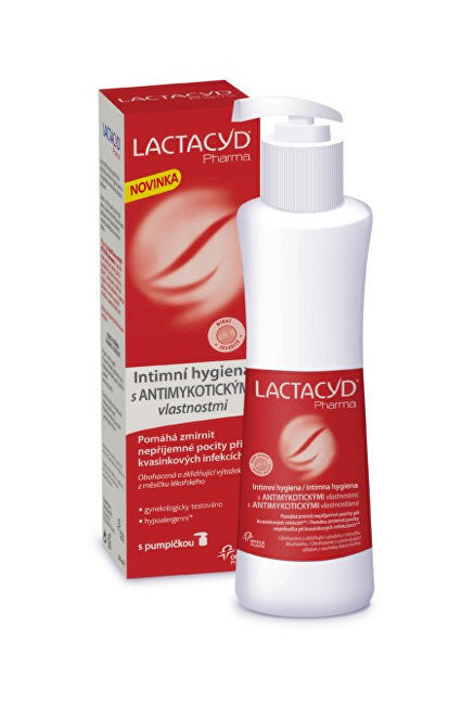 Lactacyd Pharma Antifungal Properties intiimipesuaine 250 ml hinta ja tiedot | Intiimipesutuotteet | hobbyhall.fi