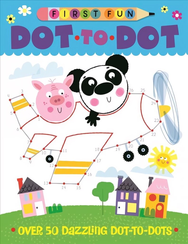 First Fun: Dot-to-Dot: Over 50 Dazzling Dot-to-Dots hinta ja tiedot | Vauvakirjat | hobbyhall.fi