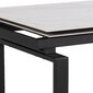 Jatkettava pöytä Huddersfield, 120 cm, valkoinen hinta ja tiedot | Ruokapöydät | hobbyhall.fi