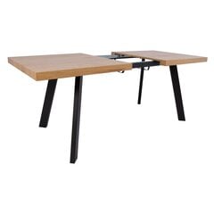 Ruokapöytä BRIGIT 159/198x84,5xH77cm vaalea puu hinta ja tiedot | Ruokapöydät | hobbyhall.fi