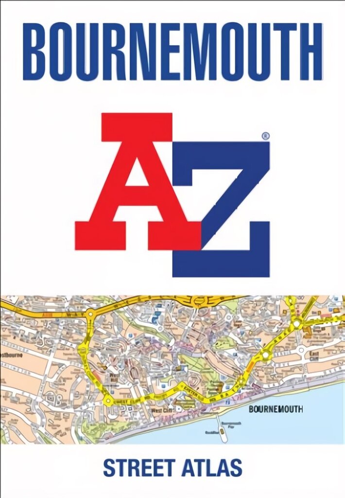 Bournemouth A-Z Street Atlas 9th Revised edition hinta ja tiedot | Matkakirjat ja matkaoppaat | hobbyhall.fi