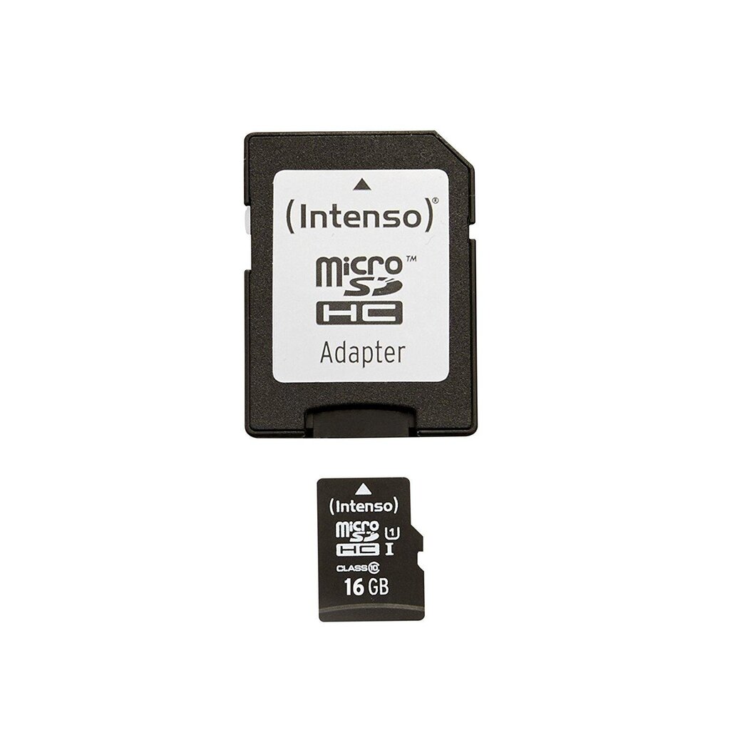 Intenso 16GB microSDHC hinta ja tiedot | Puhelimen muistikortit | hobbyhall.fi