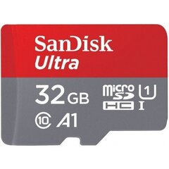 MEMORY MICRO SDHC 32GB UHS-I/W/A SDSQUAR-032G-GN6IA SANDISK hinta ja tiedot | Puhelimen muistikortit | hobbyhall.fi