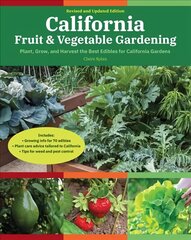 California Fruit & Vegetable Gardening, 2nd Edition: Plant, Grow, and Harvest the Best Edibles for California Gardens hinta ja tiedot | Puutarhakirjat | hobbyhall.fi