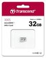 Transcend MicroSDHC UHS-1 32GB TS32GUSD300S-A hinta ja tiedot | Puhelimen muistikortit | hobbyhall.fi