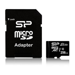 Silicon Power Elite 256 GB, micro SDXC, hinta ja tiedot | Puhelimen muistikortit | hobbyhall.fi