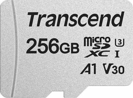MEMORY MICRO SDXC 256GB W/ADAP/C10 TS256GUSD300S-A TRANSCEND hinta ja tiedot | Puhelimen muistikortit | hobbyhall.fi