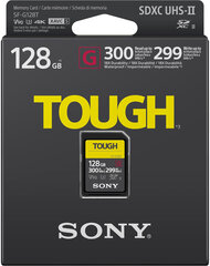 Sony Tough Memory Card UHS-II 128 GB, SD hinta ja tiedot | Puhelimen muistikortit | hobbyhall.fi