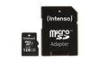 Intenso Micro SDXC UHS-I 256GB (+ SD-sovitin) hinta ja tiedot | Puhelimen muistikortit | hobbyhall.fi