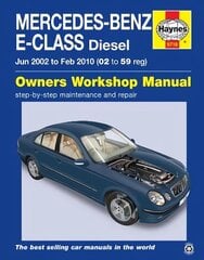 Mercedes-Benz E-Class Diesel (02 to 10) Haynes Repair Manual hinta ja tiedot | Matkakirjat ja matkaoppaat | hobbyhall.fi