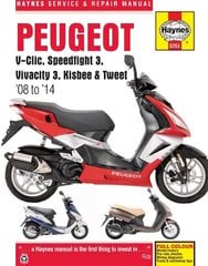 Peugeot V-Clic, Speedfight 3, Vivacity 3, Kisbee & Tweet (08 To 14) hinta ja tiedot | Matkakirjat ja matkaoppaat | hobbyhall.fi