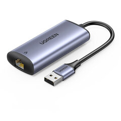 Sovitin UGREEN 70547 CM275 USB Sisään RJ45 1000mbps 2.5G Network stability hinta ja tiedot | Adapterit | hobbyhall.fi