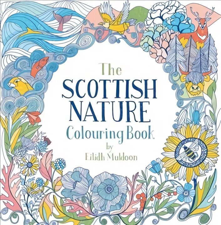 Scottish Nature Colouring Book hinta ja tiedot | Värityskirjat | hobbyhall.fi