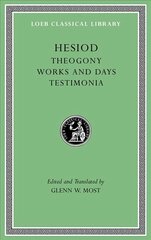 Theogony. Works and Days. Testimonia hinta ja tiedot | Historiakirjat | hobbyhall.fi