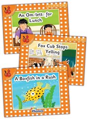 Jolly Phonics Orange Level Readers Set 6: in Precursive Letters (British English edition) hinta ja tiedot | Nuortenkirjat | hobbyhall.fi